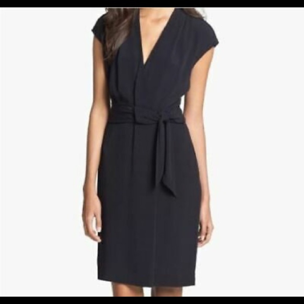 Kate Spade Villa bow-tie waist dress